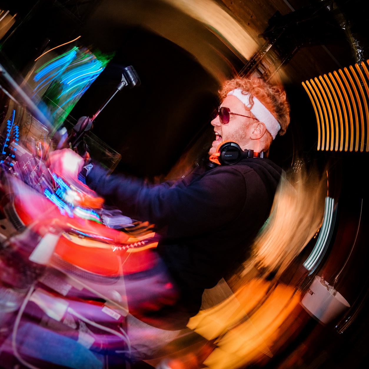 B-Phisto an den Decks